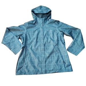 Columbia Women's Arcadia 2 Jacket X-Large Fully Seam Sealed Waterproof Teal
